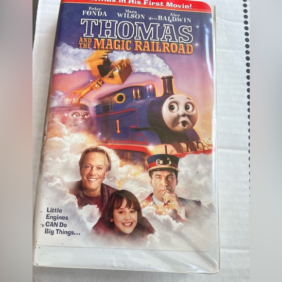 2000 Thomas the Train magic railroad vintage VHS video movie - Picture 1 of 8